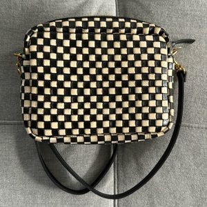 Nearly Brand New Woven Midi Sac - Clare V